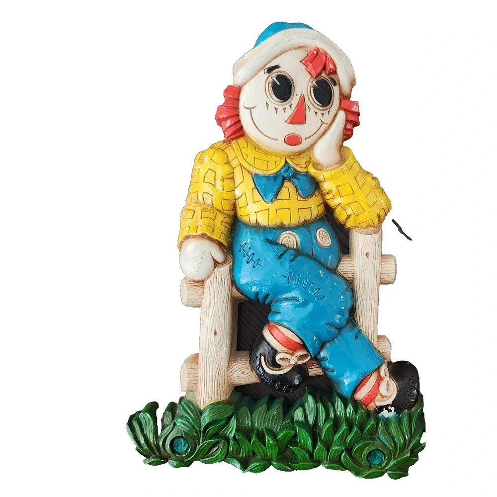 Raggedy Ann & Raggedy Andy 1977 Wall‎ Plaques Set